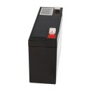Q-Batteries 6LS-12 6 V 12 Ah AGM Bleiakku VdS G112001