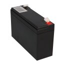 Q-Batteries 6LS-12 6 V 12 Ah AGM Bleiakku VdS G112001