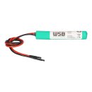 Notleuchtenakku 3,6V 750mAh NiMH 2/3 AA – 30 cm...