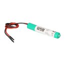 Notleuchtenakku 3,6V 750mAh NiMH 2/3 AA – 30 cm Kabel – passend für NIMH3606S