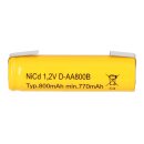 Mexcel Akku AA 1,2V 800mAh NS80AAI LFU – NiCd