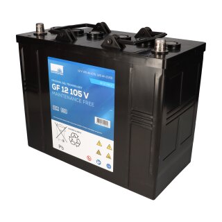 Ersatzakku für Kärcher Reinigungsmaschinen Gel Batterie 24V 105Ah (2 Stück)
