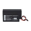 2x Q-Batteries 12ls-0.8 12v 0.8Ah agm lead-fleece battery Home & House