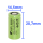 GP Battery 2/3 aa 1.2v / 750mAh GP75aaH + solder tag Z-shaped cell 2/3aa , GP75aaH