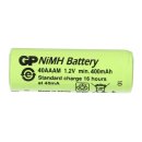 3x GP battery 2/3 aaa 1,2v / 400mAh GP40aaaM Micro NiMH battery height 29,7mm