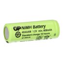 4x GP battery 2/3 aaa 1,2v / 400mAh GP40aaaM Micro NiMH battery height 29,7mm