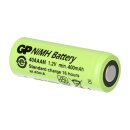 5x GP battery 2/3 aaa 1,2v / 400mAh GP40aaaM Micro NiMH battery height 29,7mm
