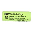 10x GP battery 2/3 aaa 1,2v / 400mAh GP40aaaM Micro NiMH battery height 29,7mm