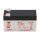 Yuasa NP1.2-12 AGM-Bleiakku 12V 1,2Ah VdS – Faston F1 4,8 mm