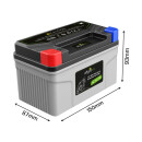 Offgridtec LiFePO4 Starterbatterie 12,8V 5Ah Motorrad Batterie 64Wh IP66 für Motorrad, Schneemobil, Jet-Ski