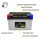 Offgridtec LiFePO4 Starterbatterie 12,8V 5Ah Motorrad Batterie 64Wh IP66 für Motorrad, Schneemobil, Jet-Ski