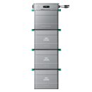 Zendure SolarFlow Set 7,68kWh 800 Pro mit 3x AB2000X...