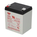 Yuasa NP4-12 AGM-Bleiakku 12V 4Ah – Faston F1 4,8 mm