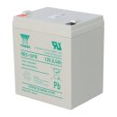 Yuasa RE5-12FR AGM-Bleiakku Standby & zyklisch 12V 5Ah flammhemmend – Faston F2 6,3 mm