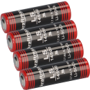 4x Kraftmax Lithium 3,6V Batterie LS14500 ER14505 AA Zelle