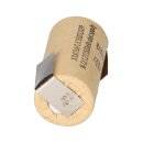 8x XCell Sub-C Hochleistungsakku mit Z-Lötfahne - 1,2V 1500 mAh NiCd