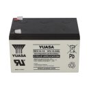 Yuasa Lead battery rec14-12 Pb 12v / 14Ah cycle resistant, Faston 6.3mm
