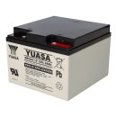 Yuasa Lead battery npc24-12i Pb 12v / 24Ah cycle proof, m5 female thread