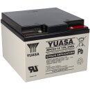 Yuasa Blei-Akku NPC24-12I Pb 12V / 24AhvZyklenfest, M5...