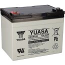 Yuasa Blei-Akku REC36-12I Pb 12V / 36Ah Zyklenfest, M5 Innengewinde