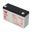 Yuasa Lead battery np10-6 pb 6v 10Ah VdS Faston 4.8