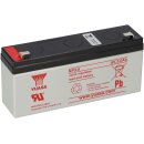 Yuasa Blei-Akku NP3-6 Pb 6V / 3Ah Faston 4,8