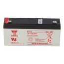 Yuasa NP3-6 AGM-Bleiakku 6V 3Ah – Faston F1 4,8 mm