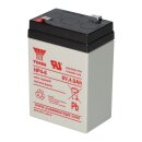 Yuasa Lead-acid battery np4-6 Pb 6v / 4Ah Faston 4.8