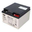 Yuasa Blei-Akku SWL750 Pb 12V / 25Ah 10-12 Jahresbatterie, M5 innen