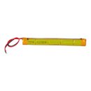 Notleuchtenakku 6V 3000mAh NiMH Sub-C L1x5 | 30cm Kabel