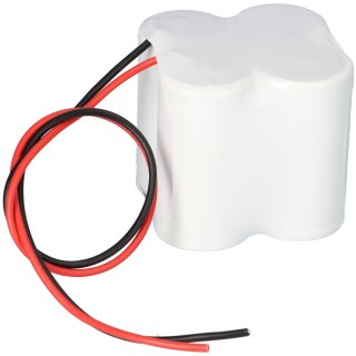 Akkupack 4,8V 4000mAh 4,0 Ah Ni-Cd NiCd für Notlicht Notbeleuchtung Notlampe F2x2