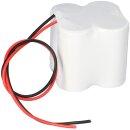Akkupack 4,8V 4000mAh 4,0 Ah Ni-Cd NiCd für Notlicht...