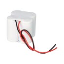 Notleuchten-Akku 4,8V 4000mAh NiCd F2x2