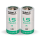 2x Saft Lithium 3,6V Batterie LS 26500 PLUS C  Baby - Zelle