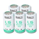 5x SAFT Lithium Batterie Baby C LS 26500 PLUS 3,6V 8,5Ah...