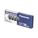 10x mignon aa lr6 mn1500 battery panasonic powerline industrial 3133mAh 10 pack