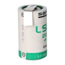Saft Lithium 3.6v battery lsh 20 d - cell with Z solder tag