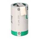 Saft Lithium 3.6v battery lsh 20 d - cell with Z solder tag