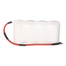 Akkupack 4,8V 2500 mAh C NiCd Notleuchten HT 20cm Kabel...