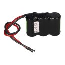 NiMH3633P Emergency light battery NiMH 3.6v 3.0 Ah series 20cm cable emergency light high temperature