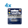 4x Varta Professional Electronics 4001 Lady Batterie 1er Blister