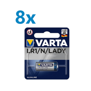 8x Varta Professional Electronics 4001 Lady Batterie 1er Blister