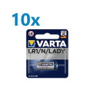 10x Varta Professional Electronics 4001 Lady Batterie 1er...
