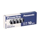 120x mignon aa lr6 mn1500 battery panasonic powerline industrial 3133mAh 12x10 pack