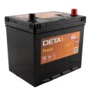 DETA DB604 Autobatterie 12V 60Ah mit Pluspol rechts