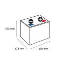 DETA DB604 Power 12V 60Ah 390A Autobatterie