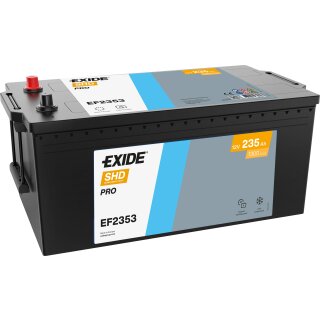 Exide EF2353 LKW Batterie mit 12V und 235Ah