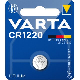 VARTA CR 1220 Lithium-Knopfzelle 3V