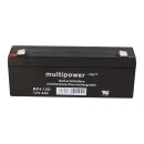 Multipower Lead battery mp4-12d Pb 12v / 4Ah Faston 4.8