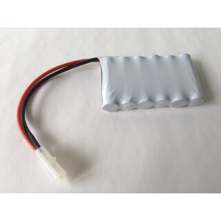 XCell Akku RC Pack 7,2V 2200 mAh Ni-MH F1x6 Mignon Tamiya Zelle AA Zelle